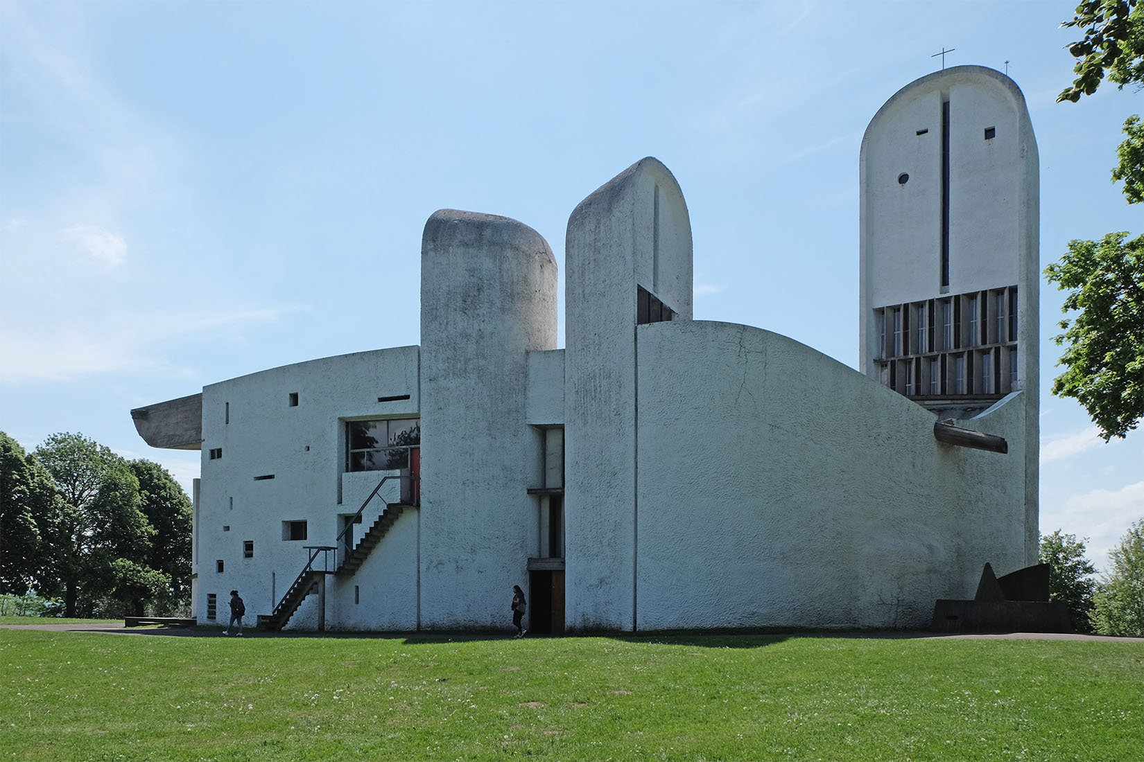 www.archipicture.ch - Le Corbusier - Notre-Dame-du-Haut Chapel